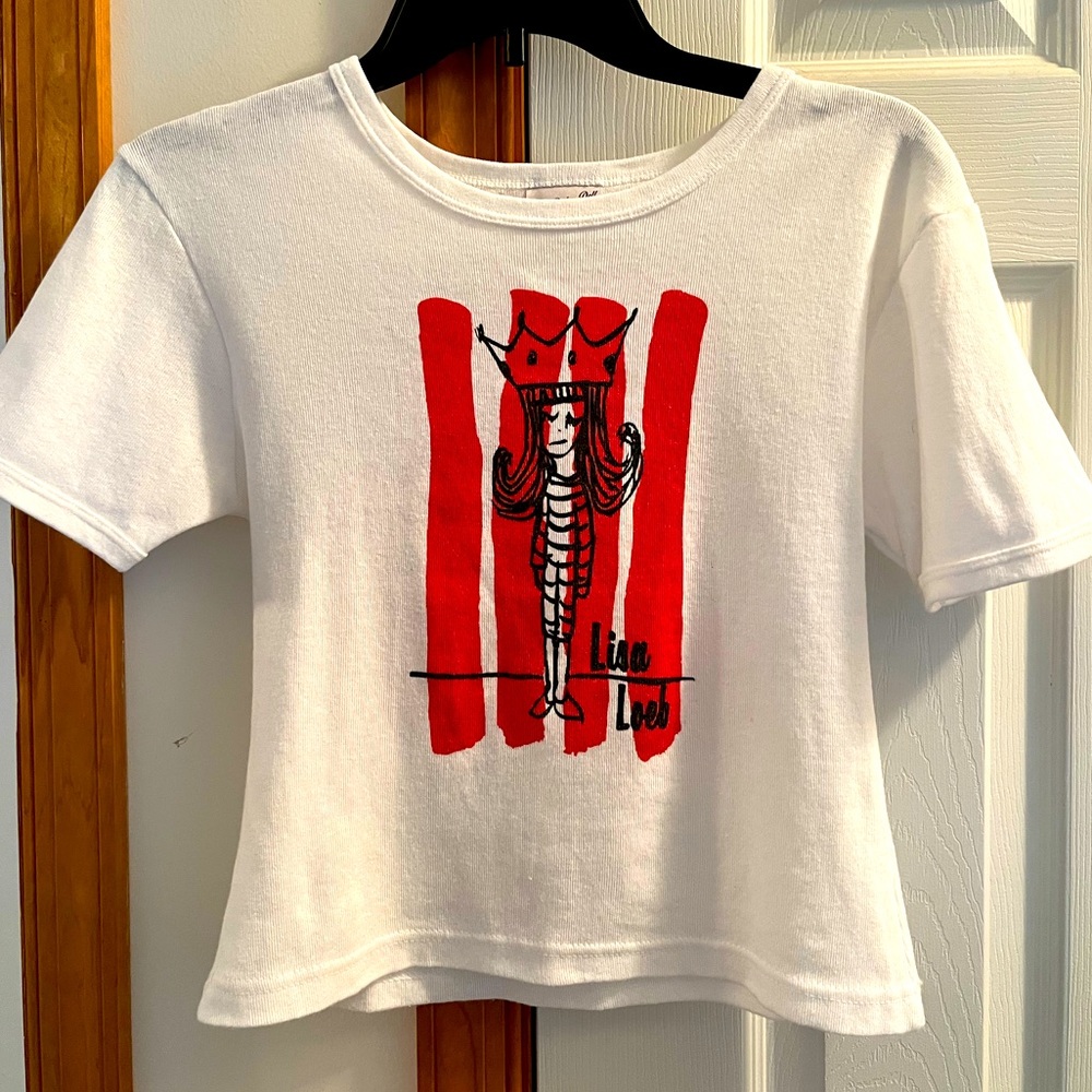 Lisa Loeb Vintage Crop Top